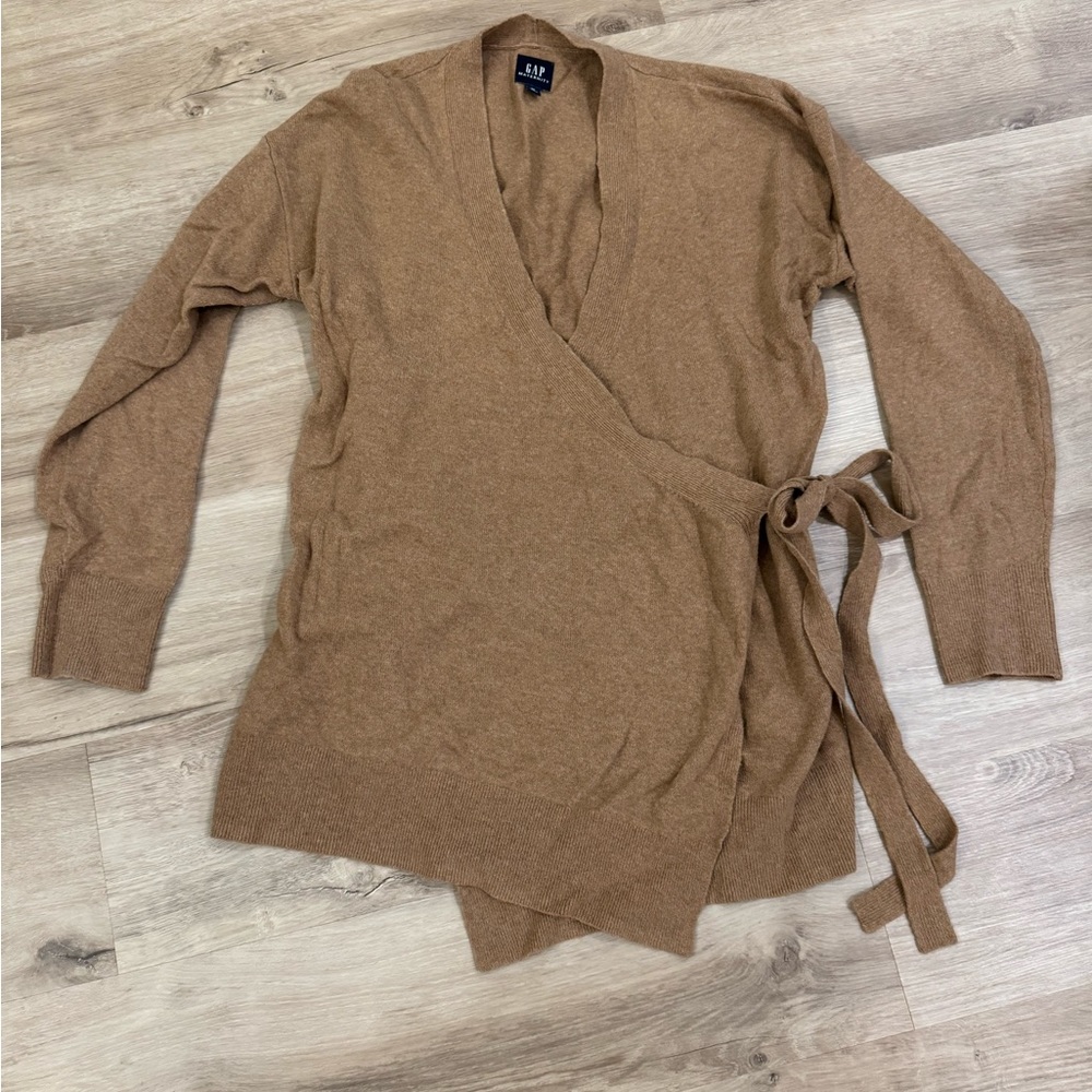 Gap Maternity CashSoft Wrap Sweater